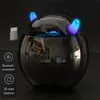 G9 Мини Bluetooth-динамик светодиодные флэш-прикроватные будильники Subwoofer Music TF Player с микрофоном