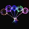 LED Christmas Halloween Bobble ball koperdraad lamp string batterij box 3M