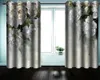 Rideau 3D personnalisé blanc de grande pivoine dans un paysage rêveur salon chambre belle rideaux de blackout pratiques