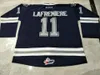Custom Sir Youth Women Vintage CHL #11 Alexis Lafreniere Com 50th Anniversary Patch Hockey Jersey Custom Any Name Number