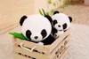 Nouveau Panda En Peluche Jouets Mignon Animal En Peluche Poupée Mère Et Fils Jouet Cadeau pour Enfants Amis Filles Décor À La Maison Cadeau De Noël Y211119