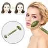 Massage stok Jade Roller Massager voor Gezicht Rollers Gua Sha Natuursteen Schoonheid Dunne-gezicht Lift Anti Rimpel gezichtsverzorging Gereedschap