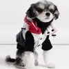 Hiver chaud animal de compagnie vers le bas gilet couture couleur animaux chien manteaux personnalité épais vestes Teddy Bulldog Schnauzer