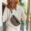 Designer-Waist Väskor Bolsa Feminina Kvinnor 2021 Pocket Fashion Chest Bag Woven Shoulder Pack Messenger Phone Harajuku stil