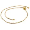 Belts Luxury Fashion Women Girls Gold Ball Metal Dress Jeans Accessories Waist Chain Gift