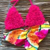 Print Set Push Up Brazil Biquni Sexy Tropical Beachwear Swimsuit Women New Bikini Bathing Swimwear 210319