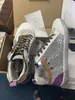 Deluxe Brand Casual Shoes Midstar Sparkles Camo Zebra White Skin Leather and Suede Sneakers Män Kvinnor Do-Old Dirty Leopard Slide Golden High Top Replica Sneakers 12