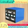 Liitokala 3.2V 200Ah Lifepo4 배터리 팩 3C 방전 리튬 철 인산염 배터리 4S 12V 24V 셀 요트 태양열 RV