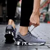 Mesh Breathable Trend Fashion Walking Running Shoes For Women Men Tripe Mens Trainers Chaussures Light Up Discount five 39-44