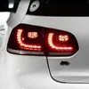 Dynamisk signallampa för v W Golf 6 MK6 R20 Taillights LED DRL Running Lights Fog Baklampa Växla lampa 2009-2012