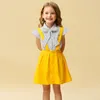 Petite fille robes formelles enfants vêtements de créateurs filles bébé robe de soirée de mariage enfants vêtements de luxe Costume 2733 Y2