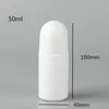 Şişe Deodorant Roll-On Kadınlarda 50ml Boş Plastik Rulo Kozmetik Anti-Perspirant Container 50g Küçük Potgoods DH7878