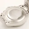 Nouvelle montre mécanique automatique pour hommes de 44 mm Montres pour hommes de marque de luxe Cadran blanc avec lunette rotative en argent et bracelet en acier inoxydable