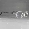 デザイナーの男性と女性のビーチカップルサングラス20％オフヴィンテージピカデリークリアグラスフレーム処方のユニークな眼鏡