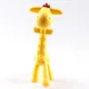 Scatola portaoggetti per giocattoli mordaci a forma di giraffa per molari in gomma siliconica per bambini N3SK9444085