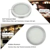 Remote Control Dimming LED Under Cabinet light DC12V Puck Round 21LEDs Wardrobe Lighting Lamp Cupboard Lights