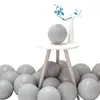 Гэри белый металлический серебряный воздушный шар арки гирлянды комплект свадьба конфетти воздушные шары Гавайская вечеринка день рождения баллоны globos украшение 210626