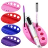 Oval Silicone Tattoo Ink Cups Caps Pen Holder Stand For Permanent Makeup Microblading Pigment Ink Holder Tattoo Accessories9985570