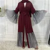 Odzież Etniczna Ramadan Eid Mubarak Open Dubai Abaya Kimono Pakistani Turcja Islam Arabska Muzułmanka Sukienka Dla Kobiet Robe Longue Femme Musulane