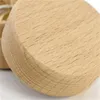 Small Round Wooden Storage Box Handmade Jewelry Organizer Soap Crafts Case Vintage Decorative Natural Craft Jewelry Box 4942 Q2