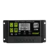 10/20 / 30A 12V / 24V Regolatore solare Display LCD adattivo automatico Carica pannello controller PWM - 10A