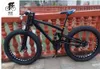 Kalosse 26*4.0 Tires 17 Inch Disc Brakes M310 Groupset Fat Bicycle , Snow Bike 24 Speed Mountain Bikes