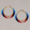 Go2Boho Miyuki Küpe Bohemian Hoop Küpe Kadınlar Için Takı 2020 Trendy Boho El Yapımı Pendientes Renkli Mücevherat Aretes