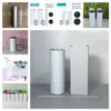 US Local Warehouse 20oz Sublimation white skinny tumbler with lid straw rubber bottom 12oz sippy cup kids tumbler music speaker tumblers 16oz cooler