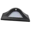 Solar Power 16 LED Wall Light PIR Motion Sensor Outdoor Waterproof Garden Security Lamp - Black