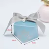 Gift Box Diamond Shape Paper Candy Boxes Chocolate Packaging Box Wedding Favors for Guests Baby Shower Birthday Party 210925