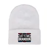 Lets Go Brandon Hats Winter Warm Woolen Hat Beanie Unisex Knitted Cap Universal Gift