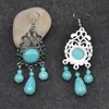 Fashion Bohemian Long Drop Earrings For Women Turkey Jewelry Vintage Ethnic Gypsy Tassel Boho Earrings