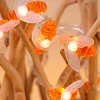 Decoración de fiesta USB Powered Honey Bee LED LED Luz de hada 20LED Outdoor Garden Cerca Patio Christmas Garland Lights