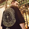 Mens Hiphop Camiseta Meninos Verão Impressão Tees 2021 Oversize Streetwear Womens T-shirt para Atacado Tamanho Asiático