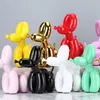 Creative Poop Dog Animals Statue Squat Balloon Art Sculpture Crafts Desktop Decors Ornaments Resin Home Decor Accessories 2108041890