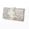 Serpentine Muster Box Umhängetaschen Frauen Mode Handtasche PU Vintage Hard-Oberfläche Abendtasche Clutch Luxus Sack A Main