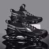 Moda Tasarım Spor Bıçak Ayakkabı Koşu Ayakkabıları US12 Gündelik Flaş Siyah Beyaz Spor Klasik 3 M Yansıtıcı Erkek Ayakkabı Düz ​​Kadife Elbise En Kaliteli US11 EUR39-EUR46