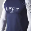 Men's T-Shirts Long Sleeve Quick Dry T-shirt Gym Fitness T Shirt Male Running Sports Jogging Workout Training Tees Tops