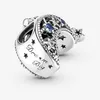 Gioielli da donna in forma Pandora Charms Bead 925 Silver Love Bracciale Stelle e Crescent Moon Slide Bracciali Perline Catena di gioielli Charm Perline