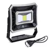 Xmund XD-68 50W LED solar COB USB Luz de trabajo IP65 Reflector a prueba de agua Proyector Linterna de emergencia para acampar al aire libre - Naranja