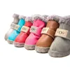 4 Pcs/set Winter Pet Dog Shoes For Small s Cats Super Warm Leather Snow Boots Waterproof Chihuahua Pug Supplies 211027