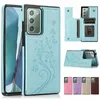 Custodie per telefoni in pelle di lusso per Samsung Galaxy Note 20 Note20 Ultra Note8 Note9 Note10 Plus Custodia a portafoglio Cover posteriore Proteggi Shell Donna