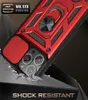 ARMOR RINGスタンドカメラレンズプロテクターケースIPHONE 12 Pro Max 11 XR XS 7 8 Plus Samsung A71 S21 Ultra Shockproof Magnetic Hol3018631