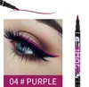 YANQINA Liquid Eyeliner 2.5g Quick Drying Waterproof Non-smudge Eye Liner Pencil In 4 Colors Black Brown Blue Purple 8607#