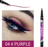 Yanqina ciekła kolorowy eyeliner 2.5g Szybki suszenie wodoodporne nie-rozmazanie okulary ołówek długotrwały 8607 #