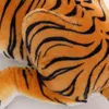 Panthère léopard noir géant jouets en peluche doux peluche oreiller poupée jaune tigre blanc pour les enfants 30120 cm 2108042988912