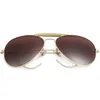 2021 Polariserade solglasögon av hög kvalitet för män Kvinnor Klassiska sommarskuggor Metal Frame Sun Glasögon Eyewear Designer med papper BO5155325