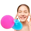 Soft silicone Cleaning Pad Wash Face Facial Exfoliating Brush SPA Skin Scrub Cleanser Tool ZWL315