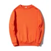 Mode Solide Sweatshirts Sweats à capuche Automne Hiver Chaud Sweat-shirt en polaire de haute qualité Hommes Tops Homme Marque Hip Hop Pull F 211014
