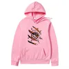 Męskie bluza z kapturem Harajuku Japonia Anime Kurama Ninjutsu Drukuj Streetwear Bluzy Moda Casual Luźna Oversized Men Odzież H0910